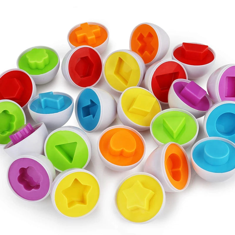 Montessori Egg Toy for Babies from 1 Year