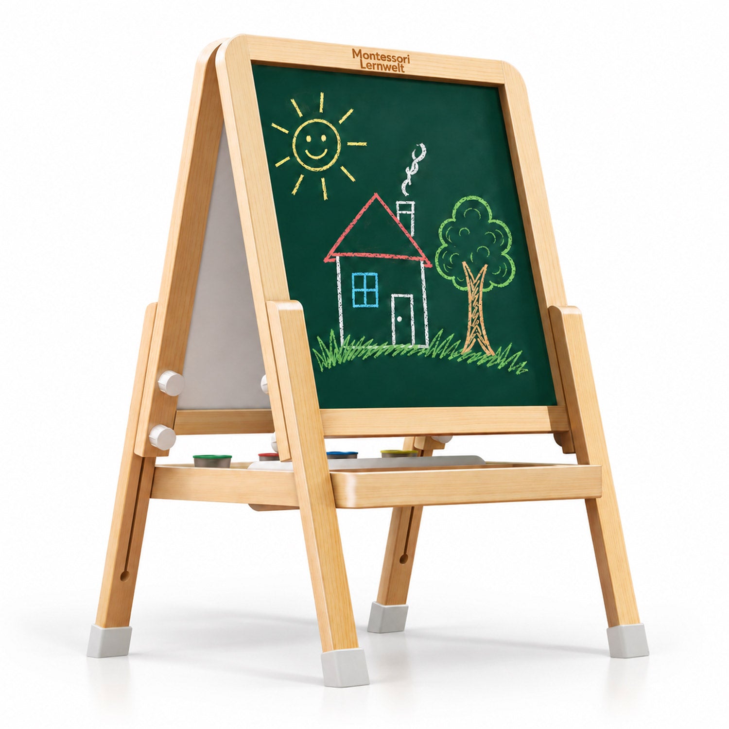 Montessori Kinder Staffelei aus Holz