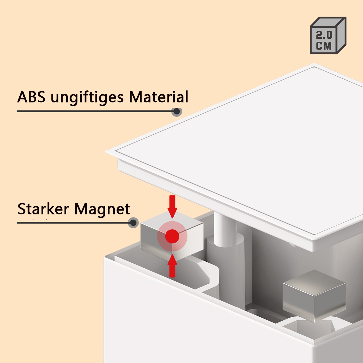 Bloques de construcción magnéticos Montessori