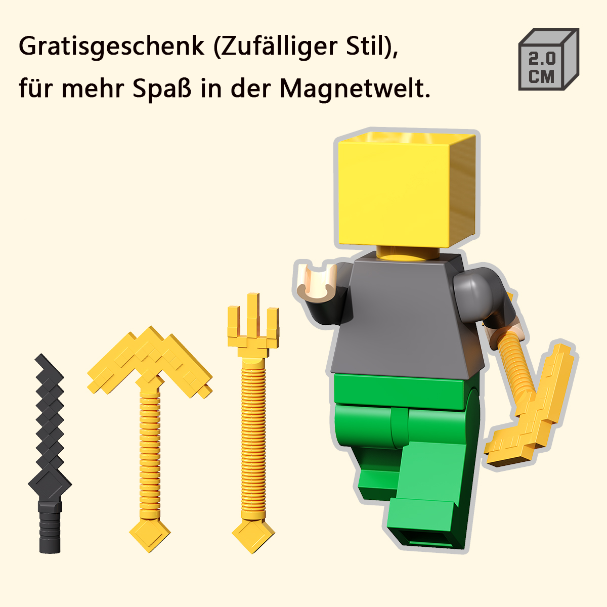 Bloques de construcción magnéticos Montessori