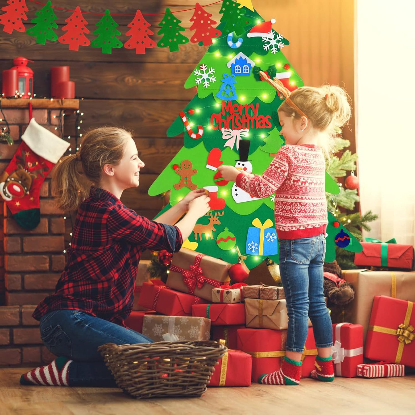 Montessori Weihnachtsbaum für Kinder