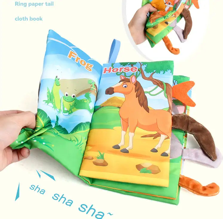 Montessori Baby Fabric Books - Sensory Toy