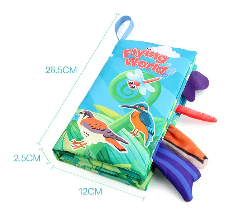 Montessori Baby Fabric Books - Sensory Toy