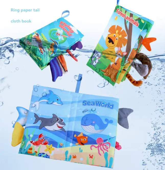 Montessori Baby Fabric Books - Sensory Toy