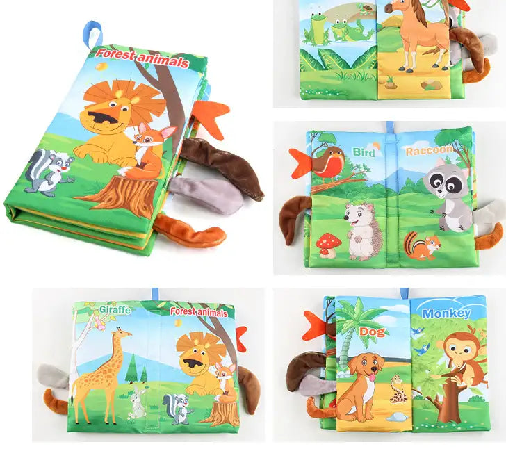 Montessori Baby Fabric Books - Sensory Toy