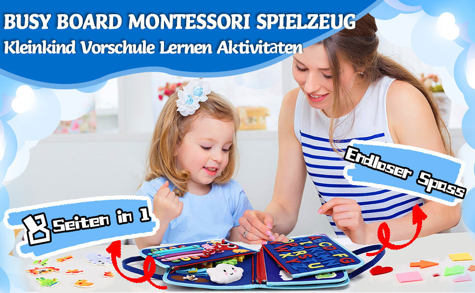Tableau d'activités Montessori