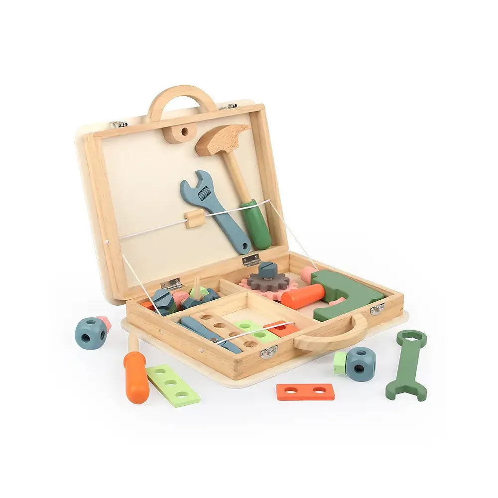 Montessori Wooden Toy Tool Box