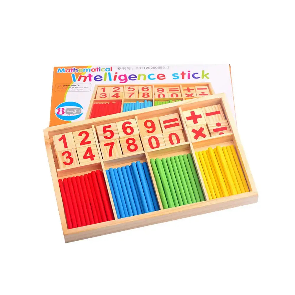 Montessori Math Toy – Numbers and Sticks