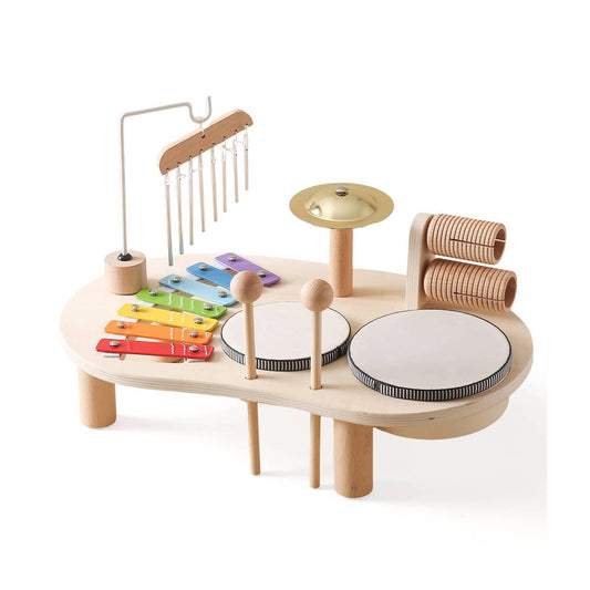 Montessori Holz Musikinstrument für Kinder, fördert musikalische Fähigkeiten und Kreativität bei jungen Talenten.