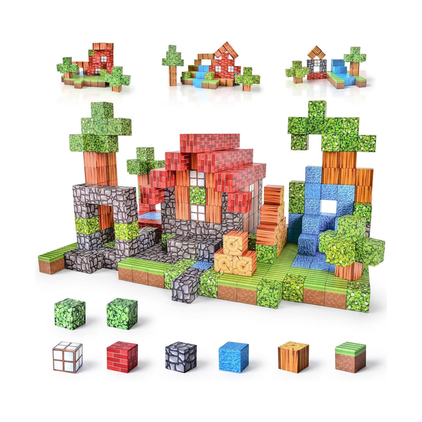 Montessori Magnetic Building Blocks