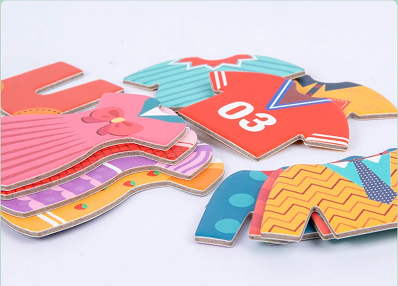 Montessori Dressing Puzzle – Motor Skills Game & Learning Toy
