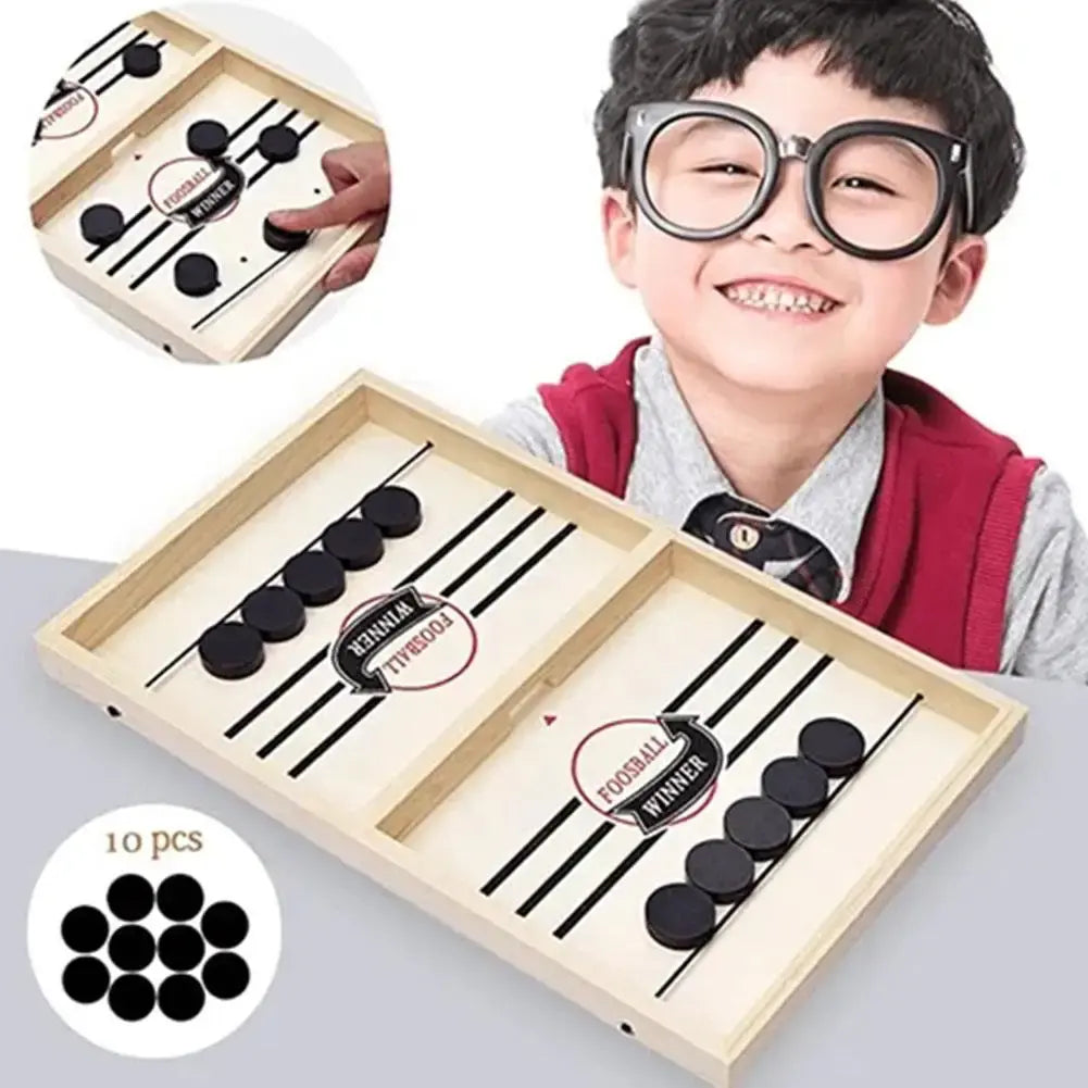 Fast Sling Puck Game – Tempo Board Game for the Whole Family