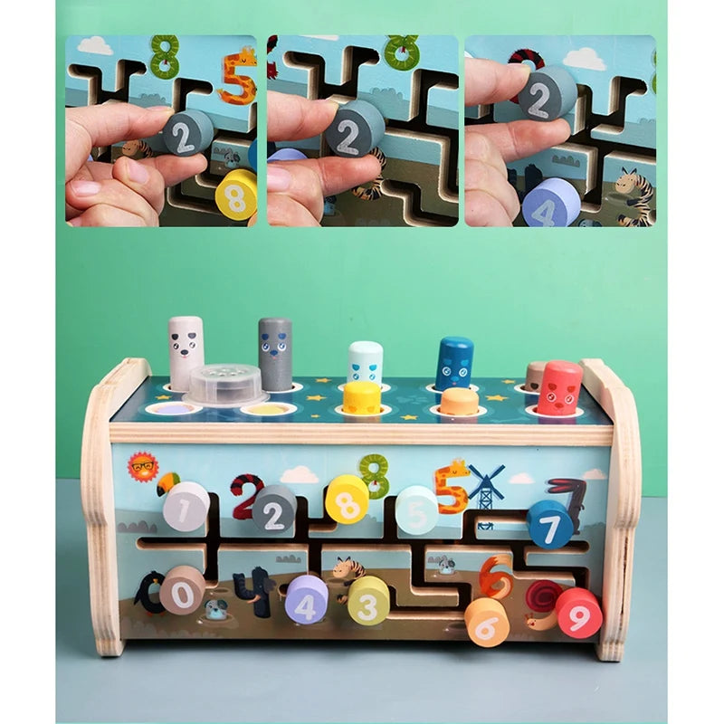 Montessori Hammer Game Toy