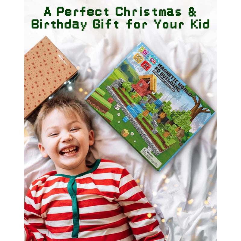 Bloques de construcción magnéticos Montessori