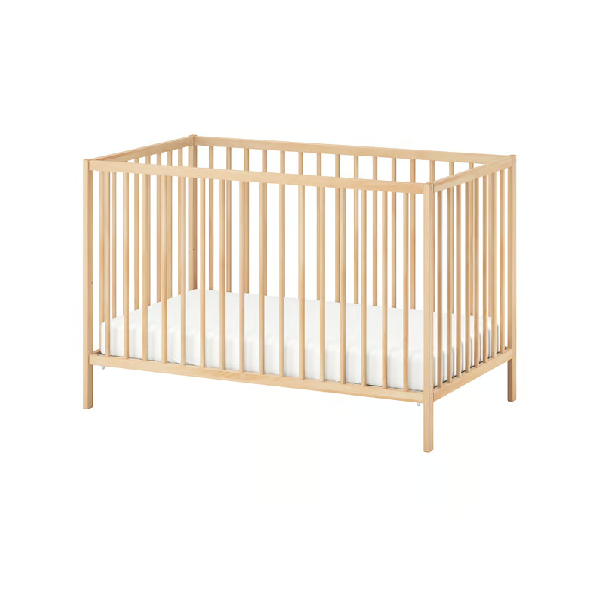 Montessori Baby Bed "Milo" - Beech 3-fold Adjustable