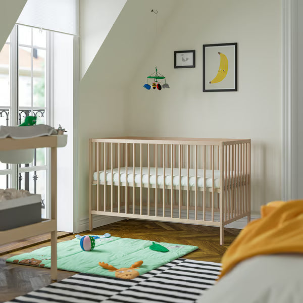 Montessori Baby Bed "Milo" - Beech 3-fold Adjustable