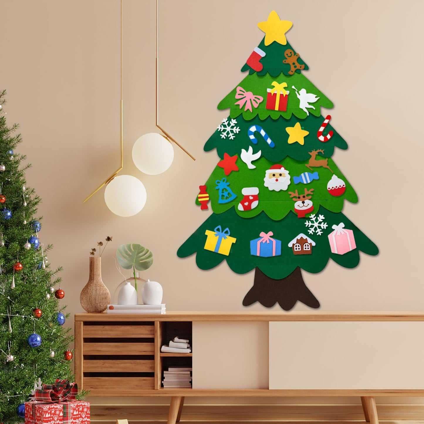 DIY Felt Christmas Tree – Interactive Decoration Set