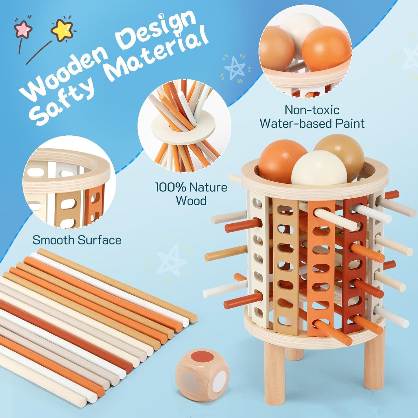 Color Learning Tower Montessori Toy