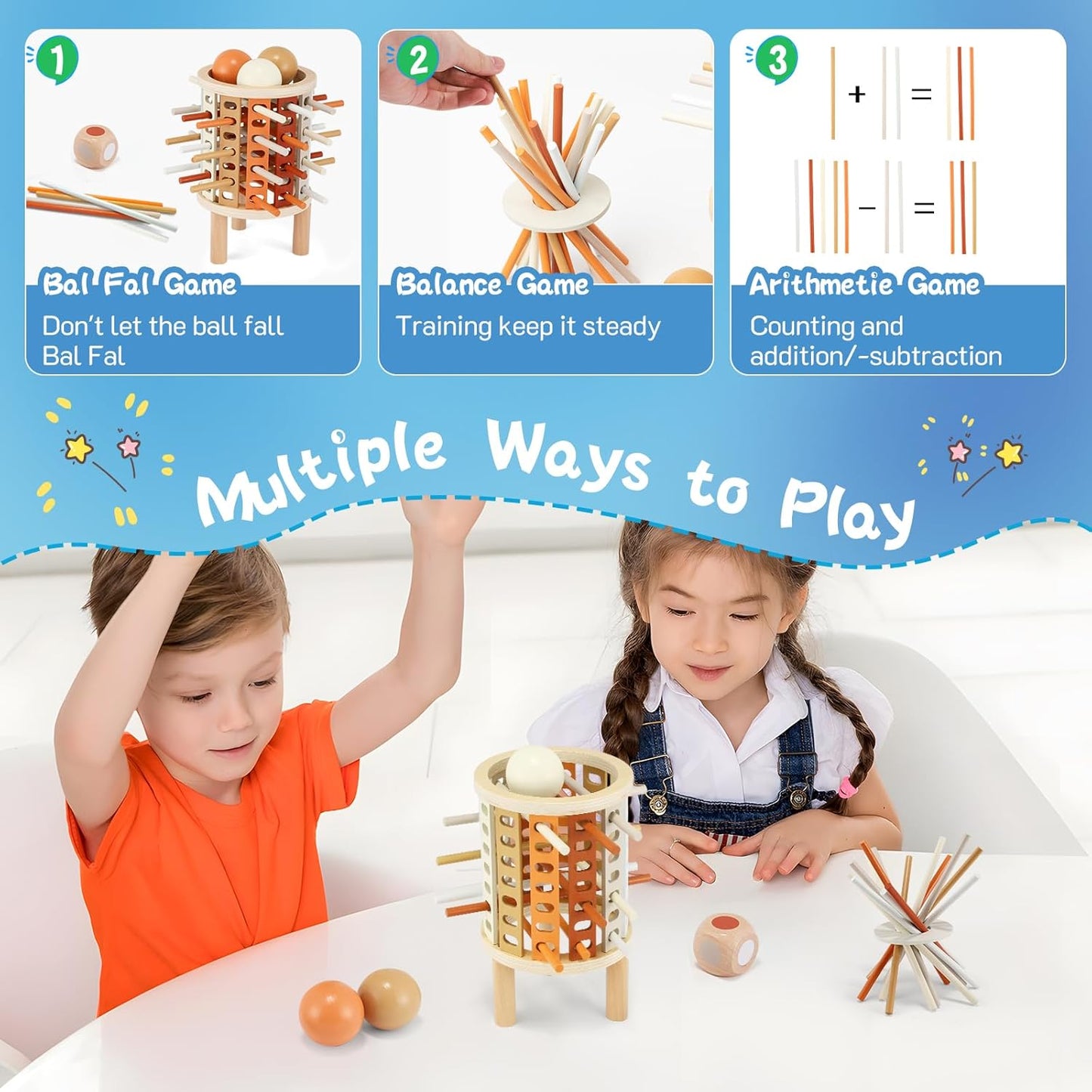 Color Learning Tower Montessori Toy