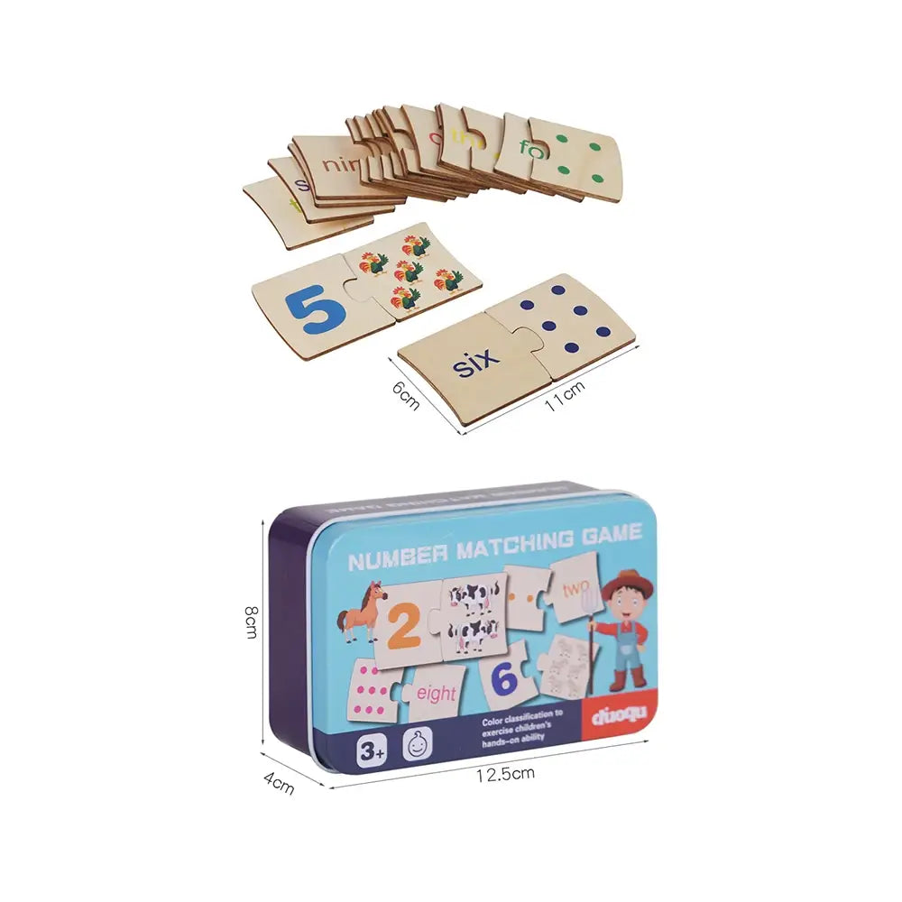 Wood Math Montessori Toy