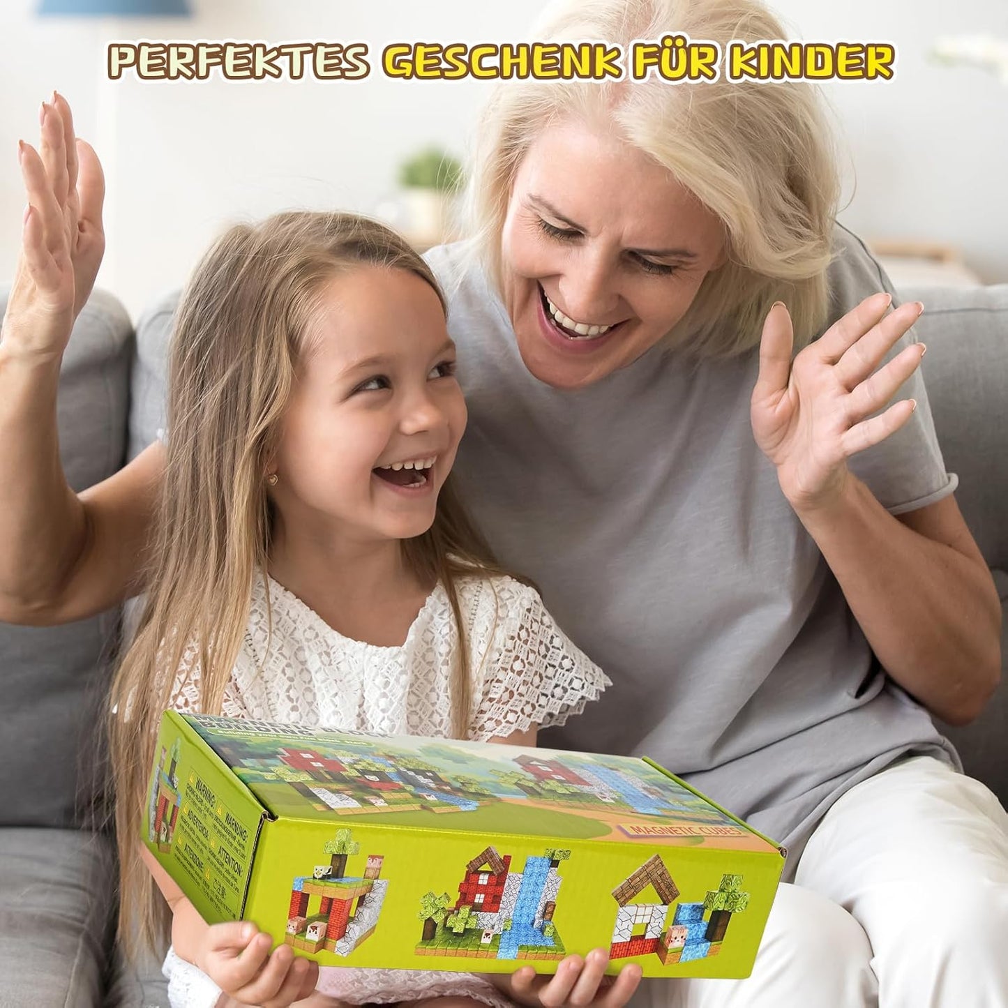 Bloques de construcción magnéticos Montessori