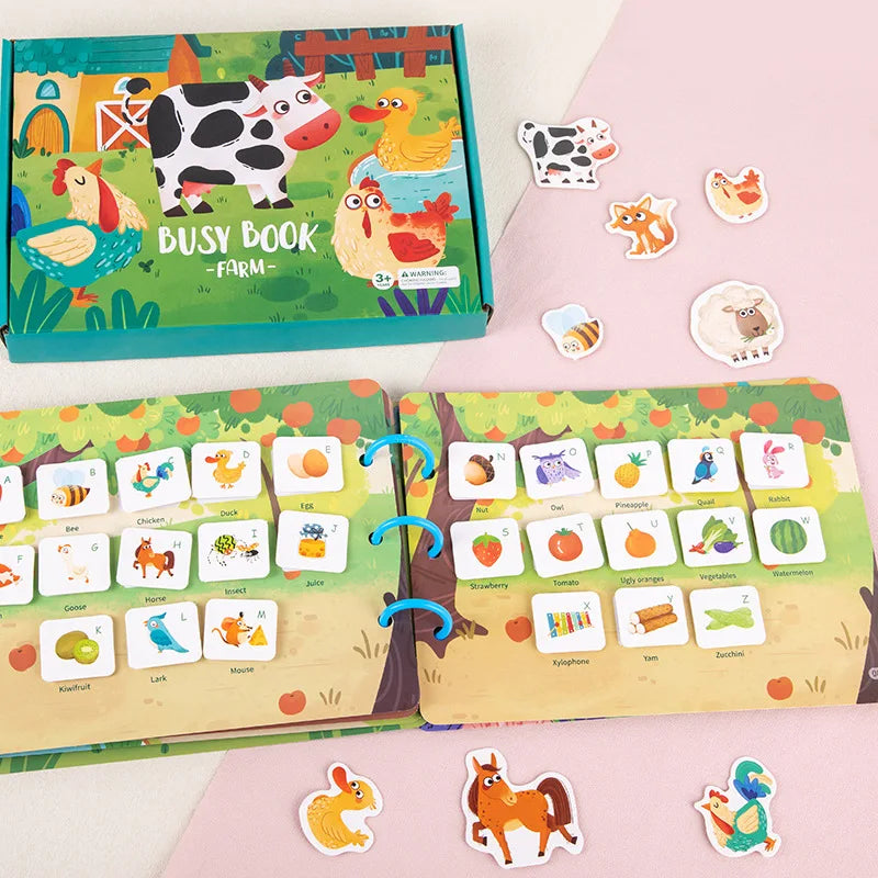 Livre Montessori pour bébé