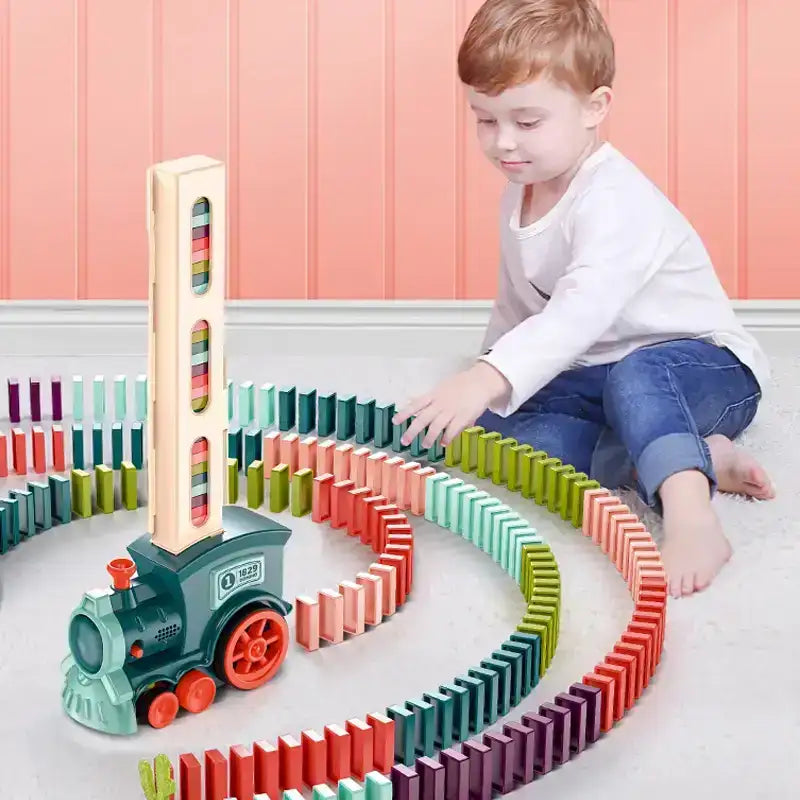 Montessori Automatic Domino Pull Set