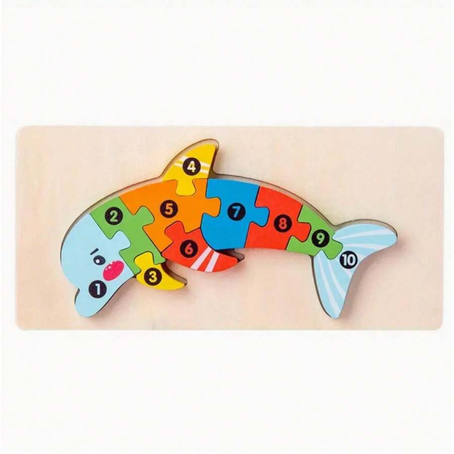 Montessori houten puzzels voor peuters