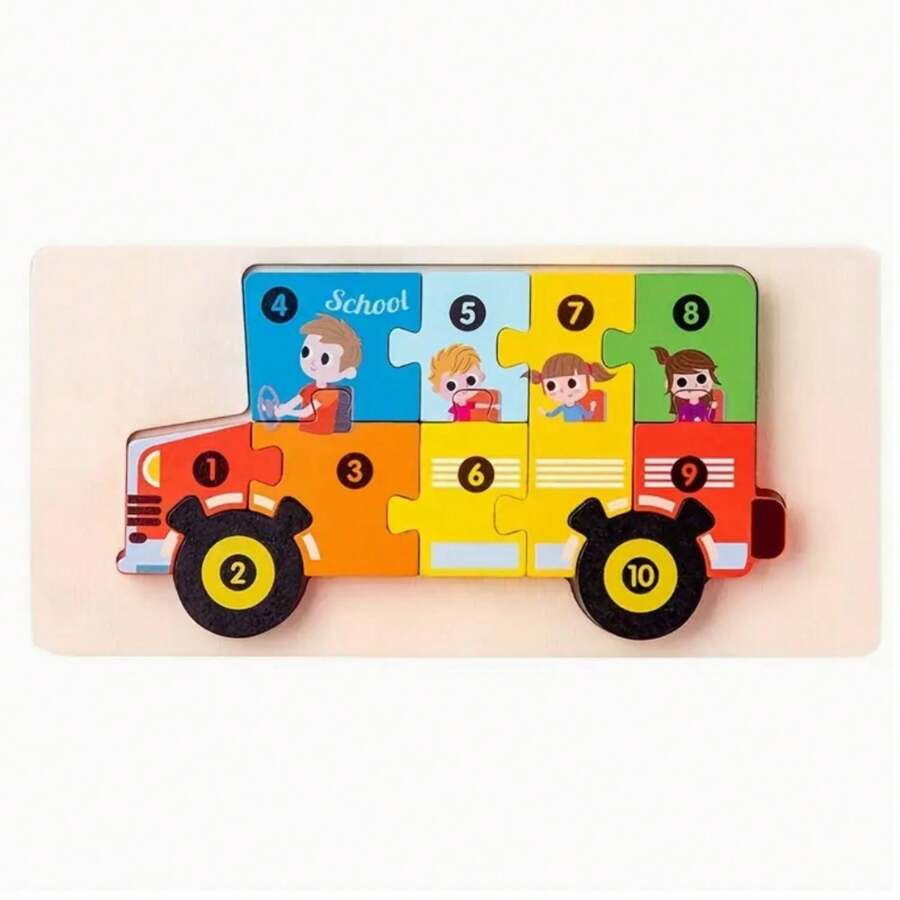 Montessori houten puzzels voor peuters