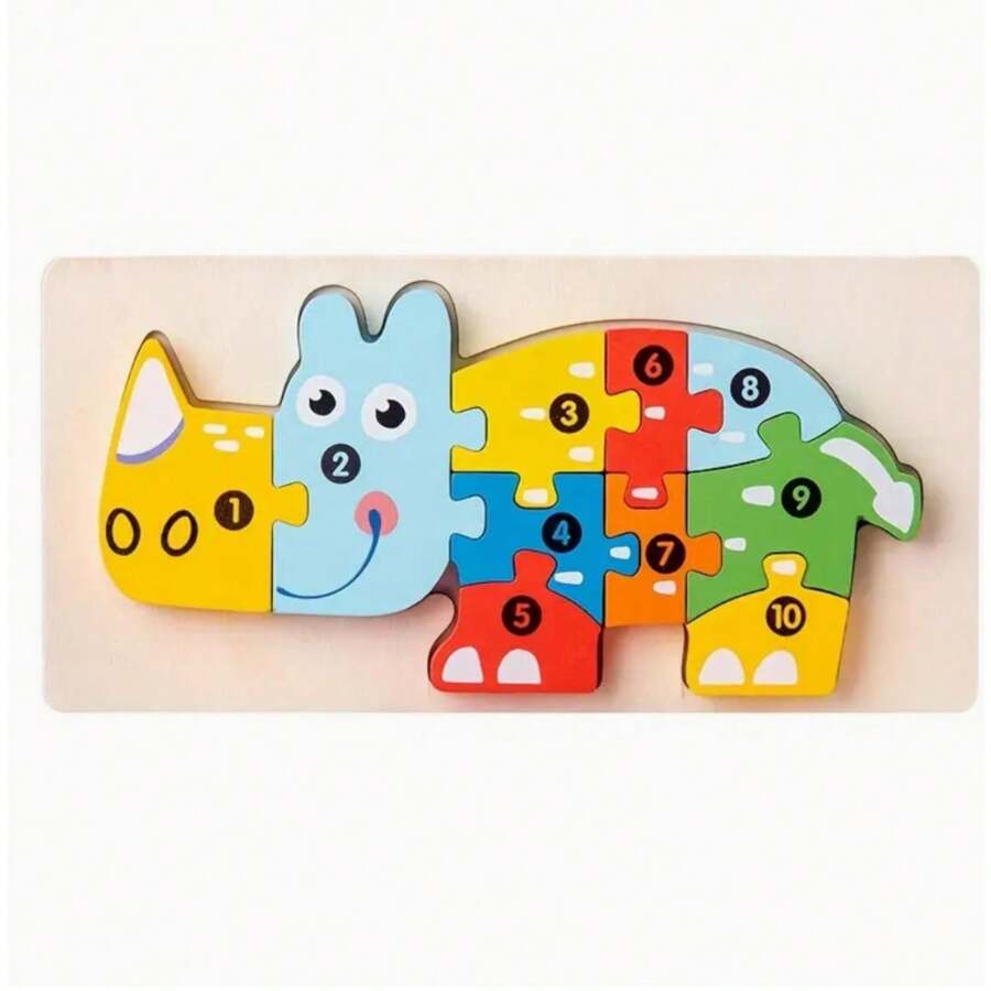 Montessori houten puzzels voor peuters