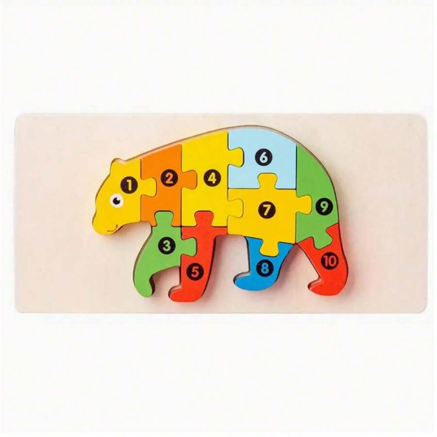 Montessori houten puzzels voor peuters