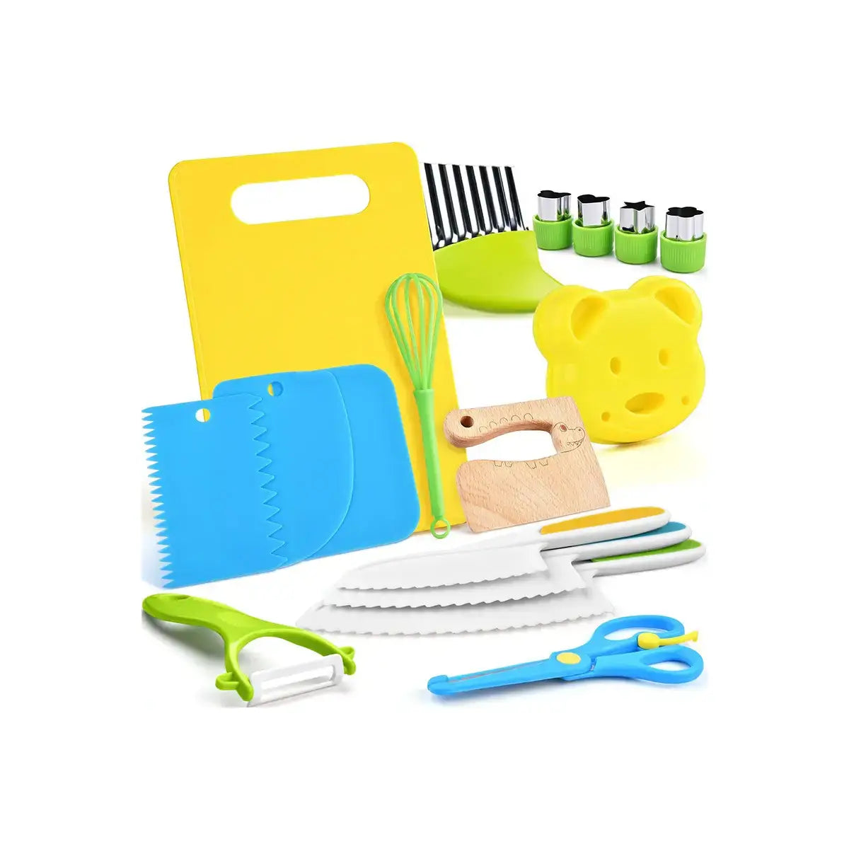 Montessori Kitchen Utensils Set – 17 Pieces