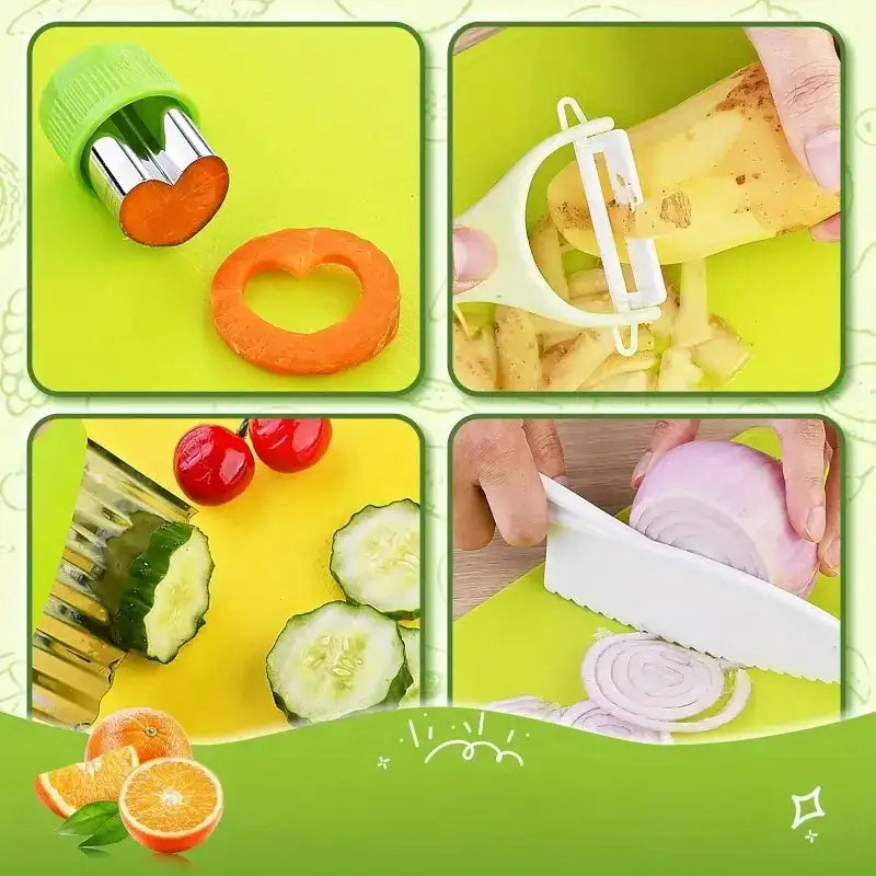 Montessori Kitchen Utensils Set – 17 Pieces