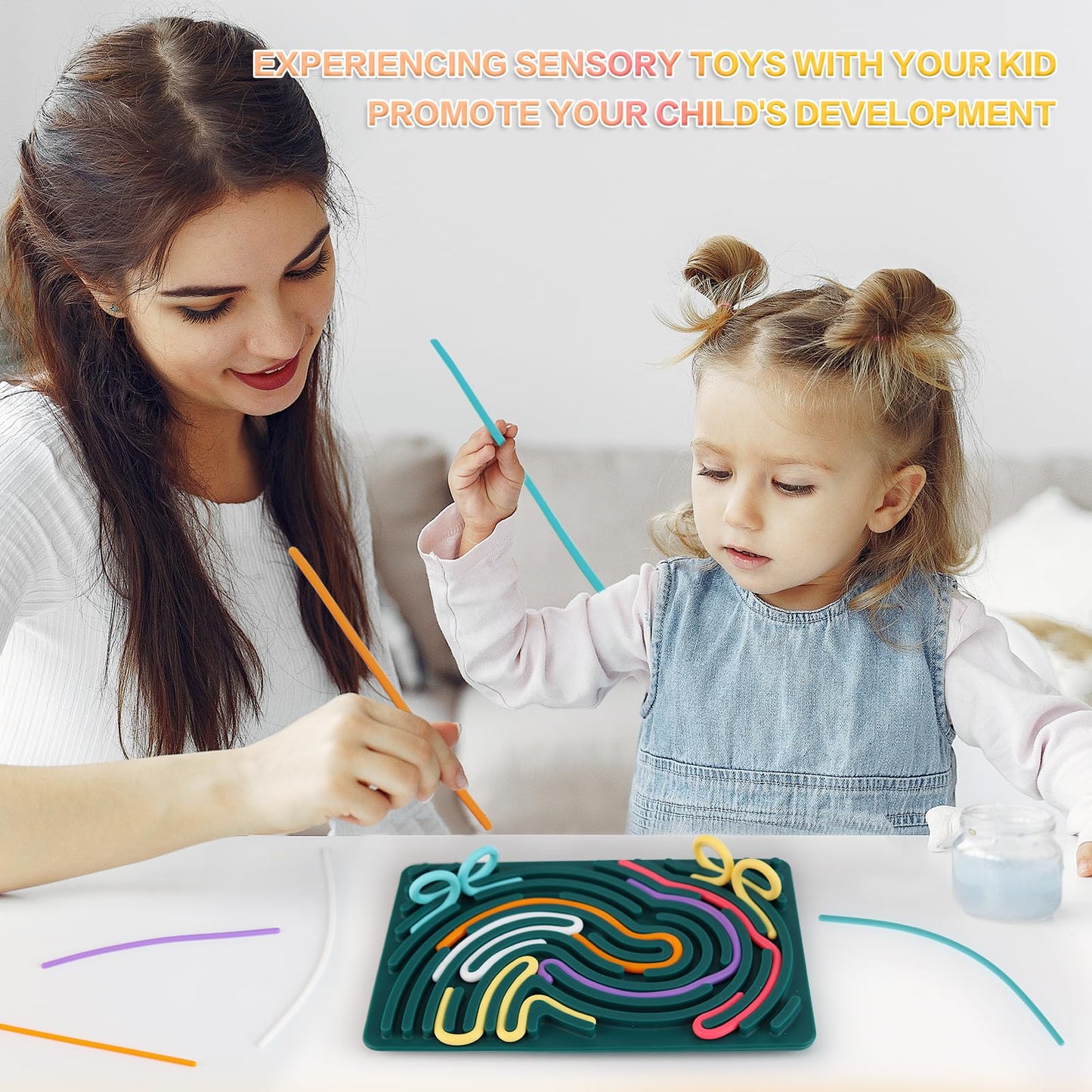 Montessori Sensory Activity Board für Kinder und Erwachsene
