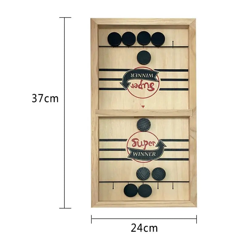 Fast Sling Puck Game – Tempo Board Game for the Whole Family
