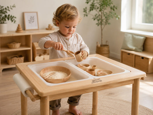 Sensorik-Spiel ohne Chaos: 7 einfache Ideen für Kleinkinder zu Hause