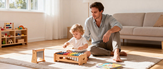 Wie Kinder zu Hause ein Gefühl für Musik entwickeln