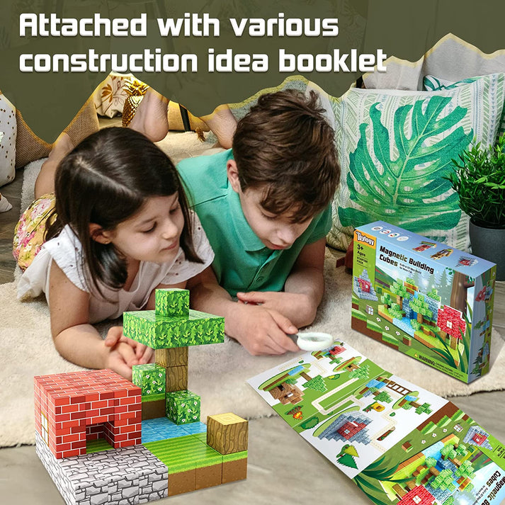 Minecraft Magnet Block – Montessori Lernwelt