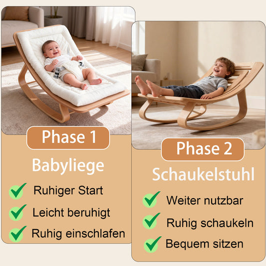 Babyliege mit weicher Auflage für Neugeborene