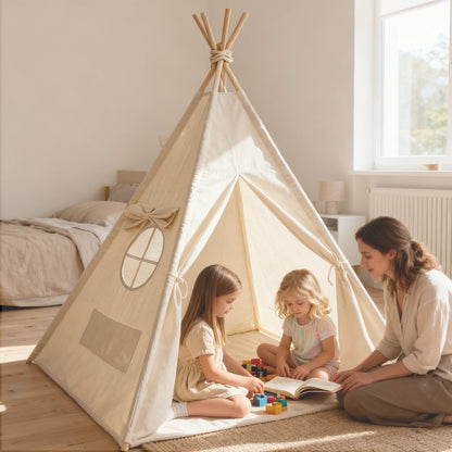 Montessori Kinderzelt als ruhiger Rückzugsort für Kinder