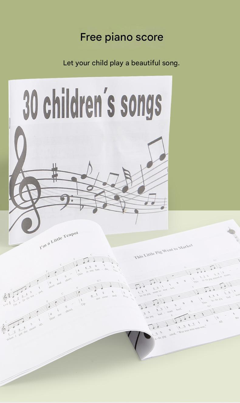 6-in-1 Holz Musikspielzeug – Montessori Xylophon & Klavier für Kinder, Hauptbild