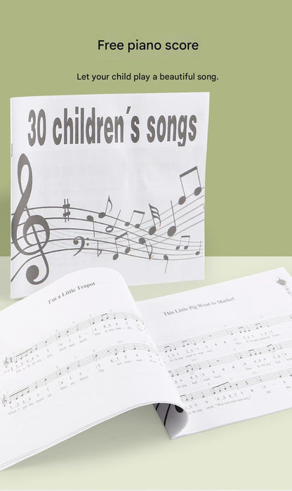 6-in-1 Holz Musikspielzeug – Montessori Xylophon & Klavier für Kinder, Hauptbild