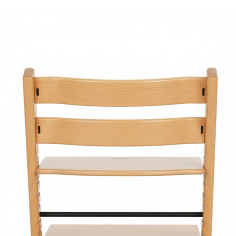 Montessori Hochstuhl aus Buchenholz – Kinderstuhl mit Tablett