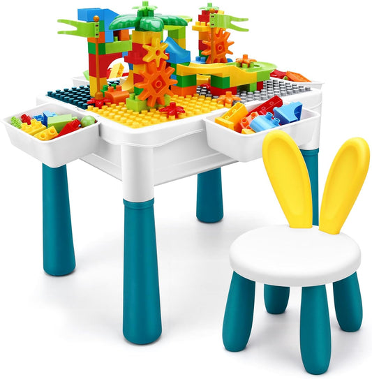 5-in-1 Multifunktionaler Spieltisch für Kinder – Kreativität und Ordnung im Kinderzimmer