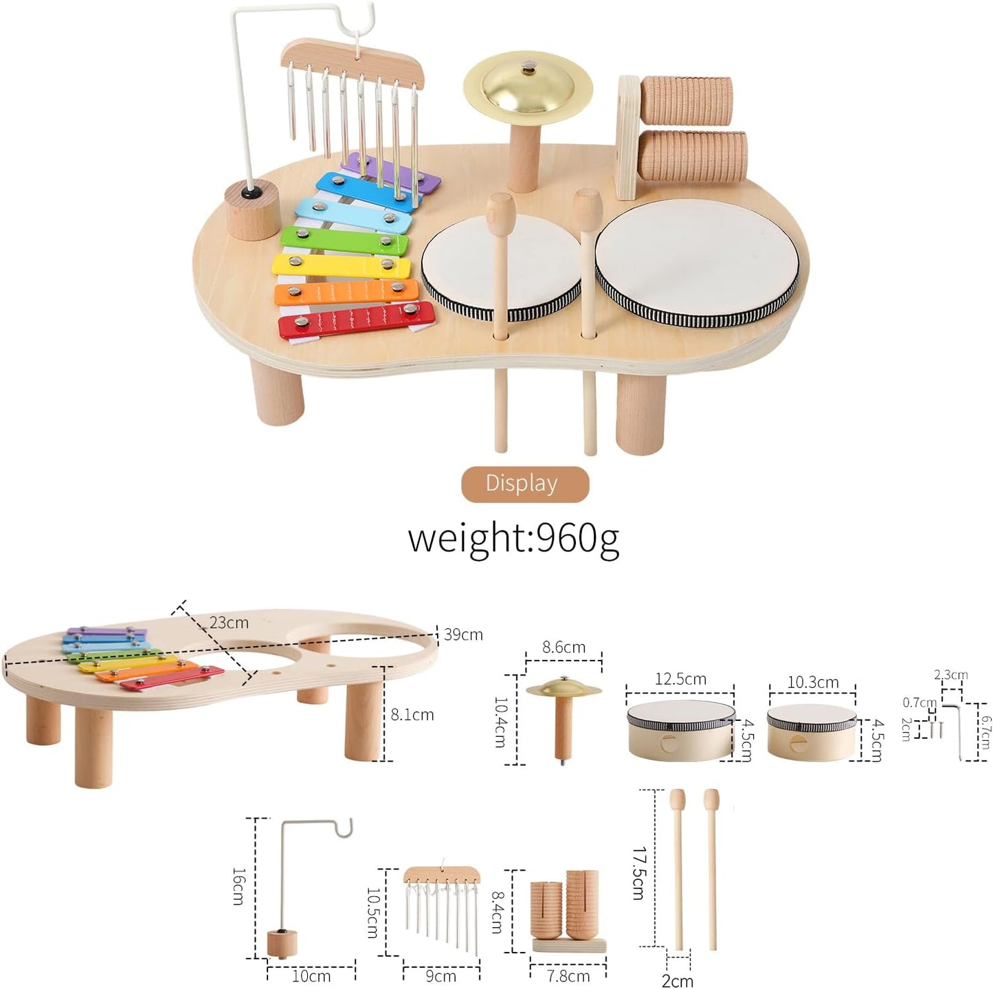 Montessori Musik Aktivitätstisch – Lernen durch Musik und Spiel