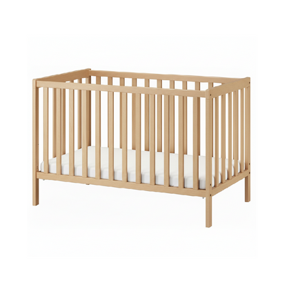 Montessori Baby Bed "Timo" – Pine with Removable Side