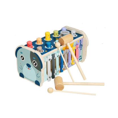 MANALO Hundespielzeug Hammer Mit Musik & Licht – ON/OFF Schalter – Ideal Für Kleine Hände – Interaktiver Spaß Für Babys & Kleinkinder MANALO Hundespielzeug Hammer Mit Musik & Licht – ON/OFF Schalter – Ideal Für Kleine Hände – Interaktiver Spaß Für Babys & Kleinkinder
