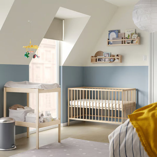 Montessori Baby Bed "Milo" - Beech 3-fold Adjustable