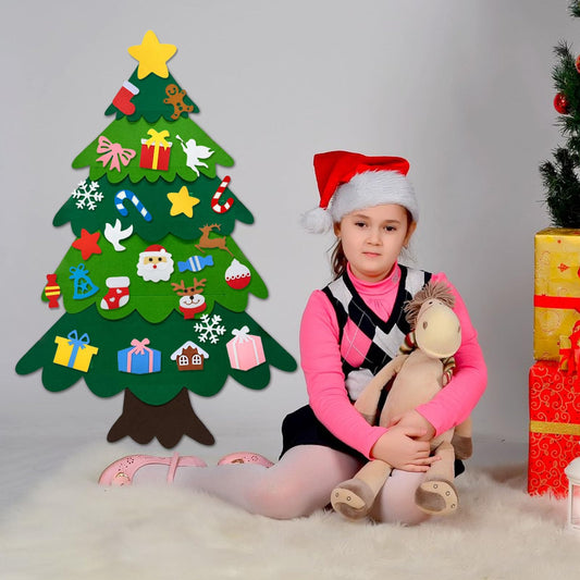 DIY Felt Christmas Tree – Interactive Decoration Set