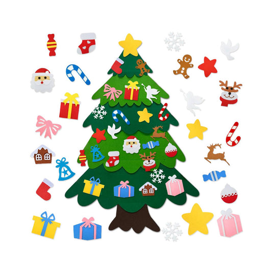 DIY Felt Christmas Tree – Interactive Decoration Set